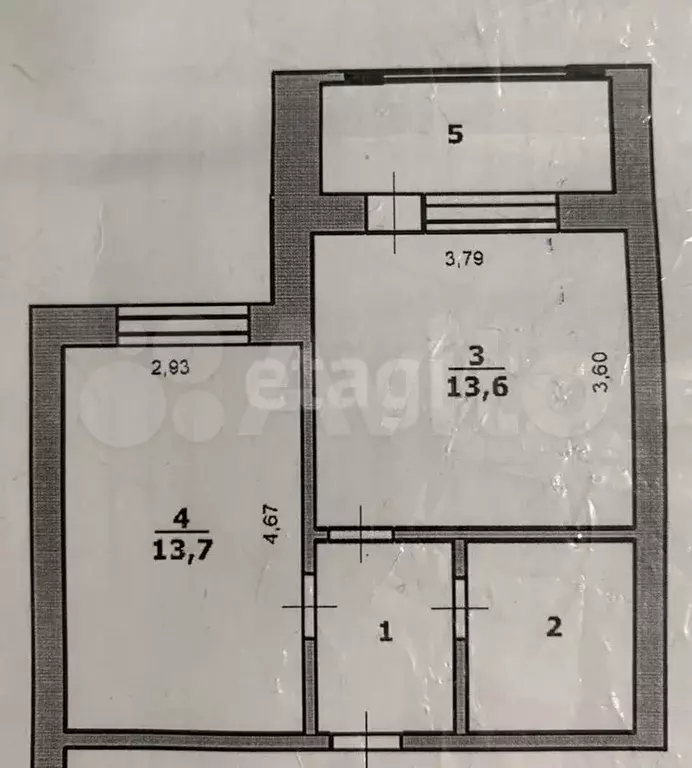 1-к. квартира, 40 м, 3/4 эт. - Фото 0