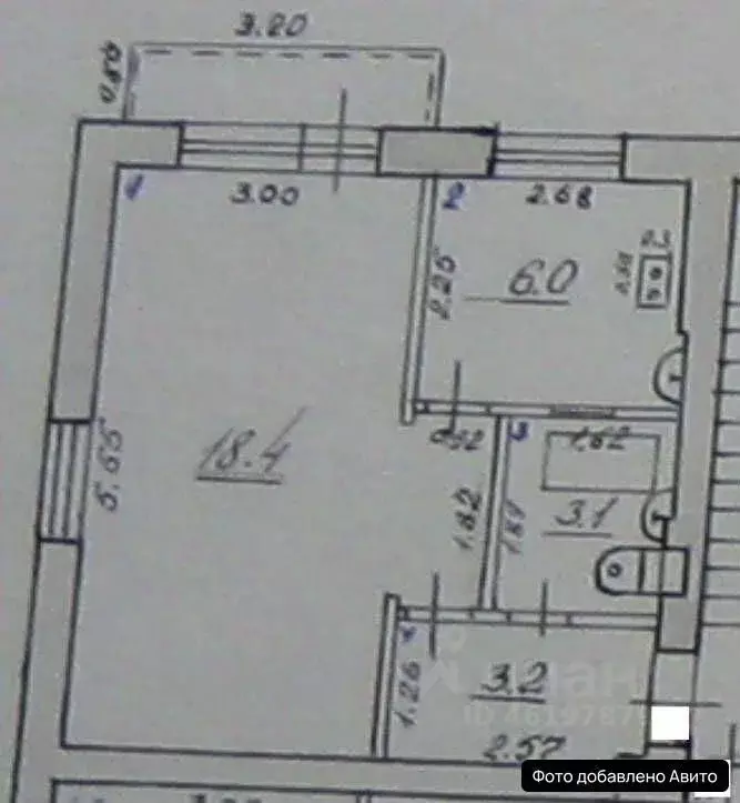 1-к кв. Самарская область, Самара ул. Гагарина, 68 (30.7 м) - Фото 2