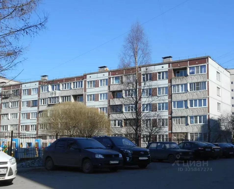 1-к кв. Ленинградская область, Всеволожск Межевая ул., 15 (36.3 м) - Фото 1