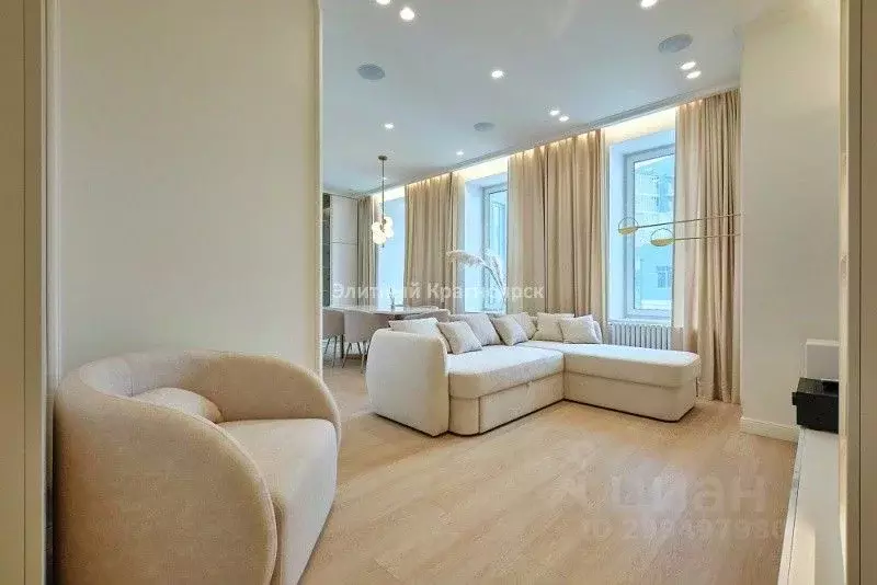 3-к кв. Красноярский край, Красноярск ул. Петра Ломако, 12 (119.0 м) - Фото 1
