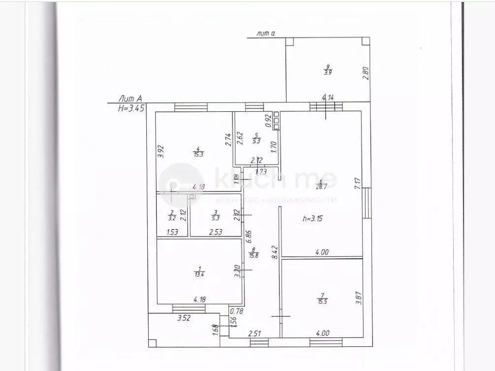 Дом в Татарстан, Верхнеуслонский район, Набережно-Морквашское с/пос, ... - Фото 2