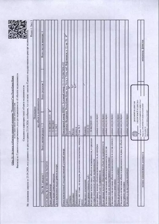 Комната Коми, Ухта наб. Нефтяников, 12 (12.6 м) - Фото 1