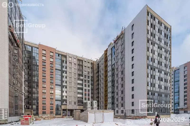 1-комнатная квартира: Санкт-Петербург, Парашютная улица, 77к1 (32.65 ... - Фото 1