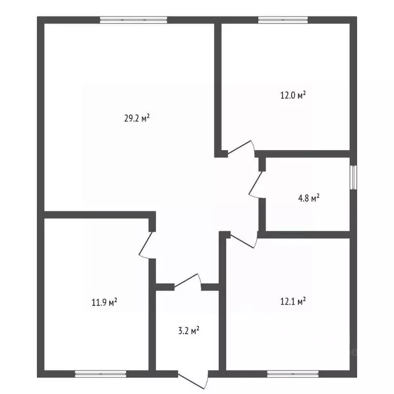 Дом в Воронежская область, Новоусманский район, с. Бабяково ул. ... - Фото 2