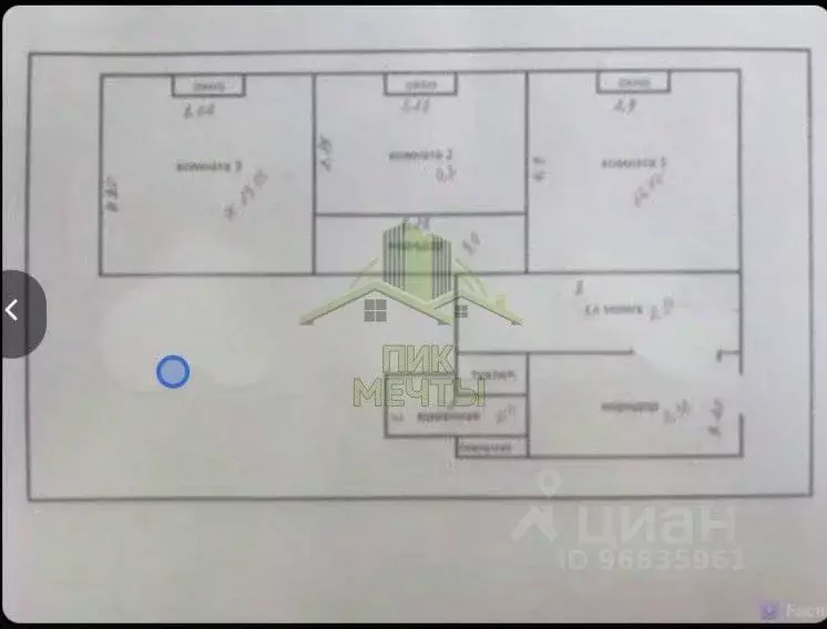 3-к кв. Бурятия, Улан-Удэ ул. Мокрова, 30к4 (61.1 м) - Фото 1