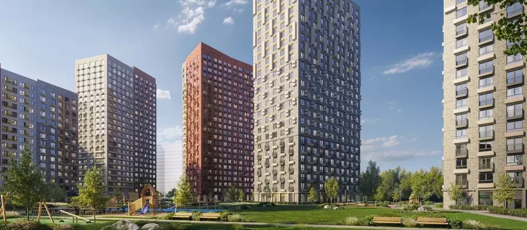 2-к кв. Московская область, Мытищи Яуза Парк жилой комплекс (50.9 м) - Фото 1
