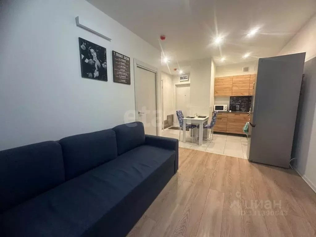 Студия Москва просп. Новосередневский, 17к2 (32.6 м) - Фото 2