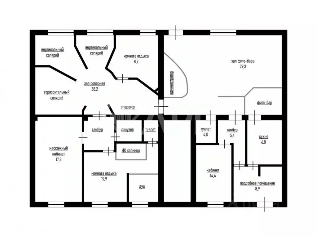 Торговая площадь в Краснодарский край, Краснодар ул. Имени Тургенева, ... - Фото 2