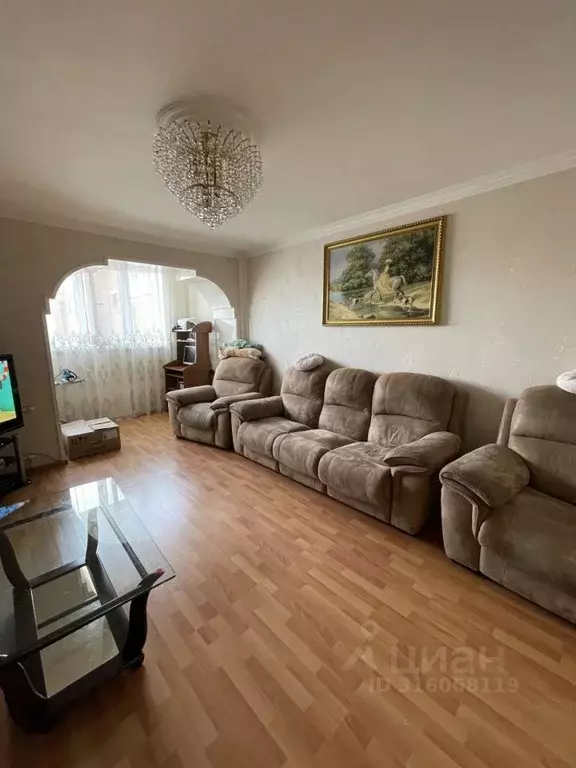 3-к кв. Северная Осетия, Владикавказ ул. Генерала Дзусова, 30к2 (70.0 ... - Фото 1