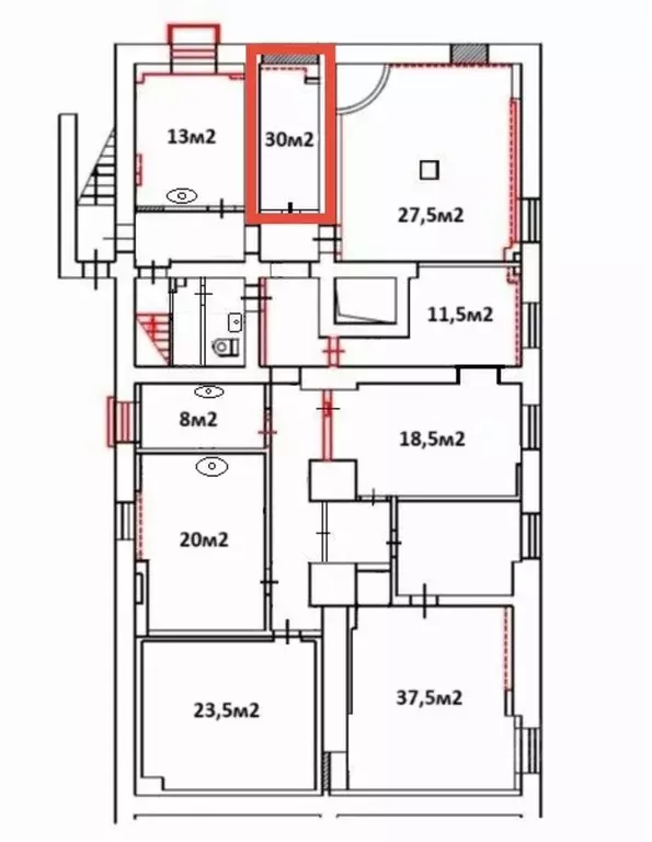 Склад в Москва Новопесчаная ул., 17К3 (30 м) - Фото 0
