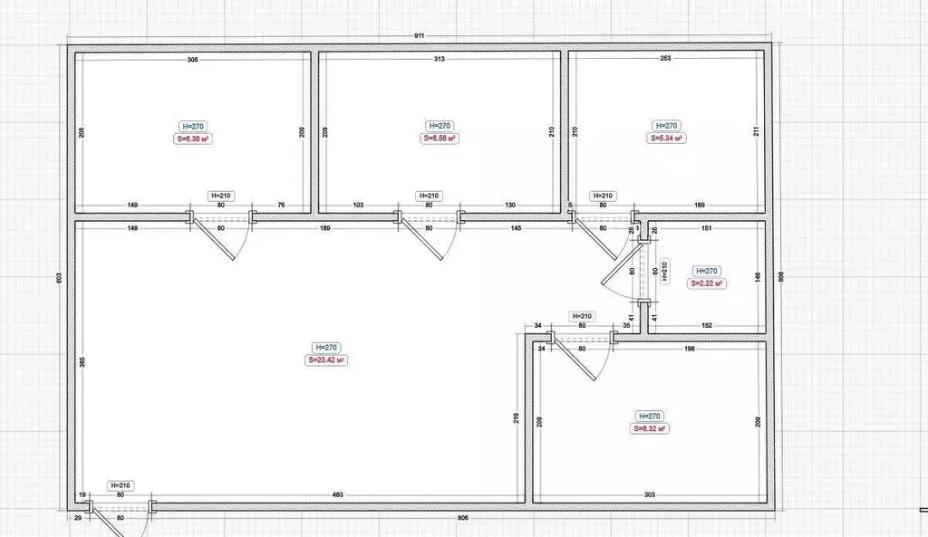 3-к кв. Ингушетия, Карабулак ул. Осканова (60.5 м) - Фото 1