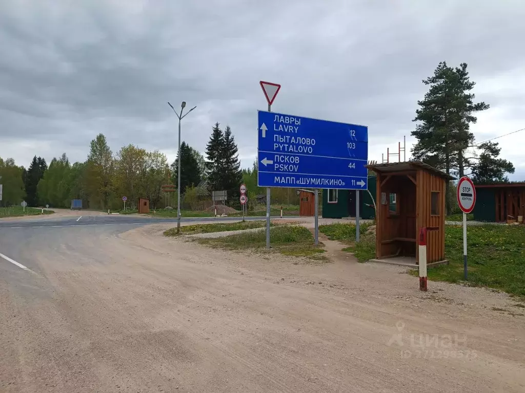 Участок в Псковская область, Печорский муниципальный округ, д. ... - Фото 1