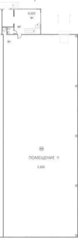 Производственное помещение (981.66 м) - Фото 1