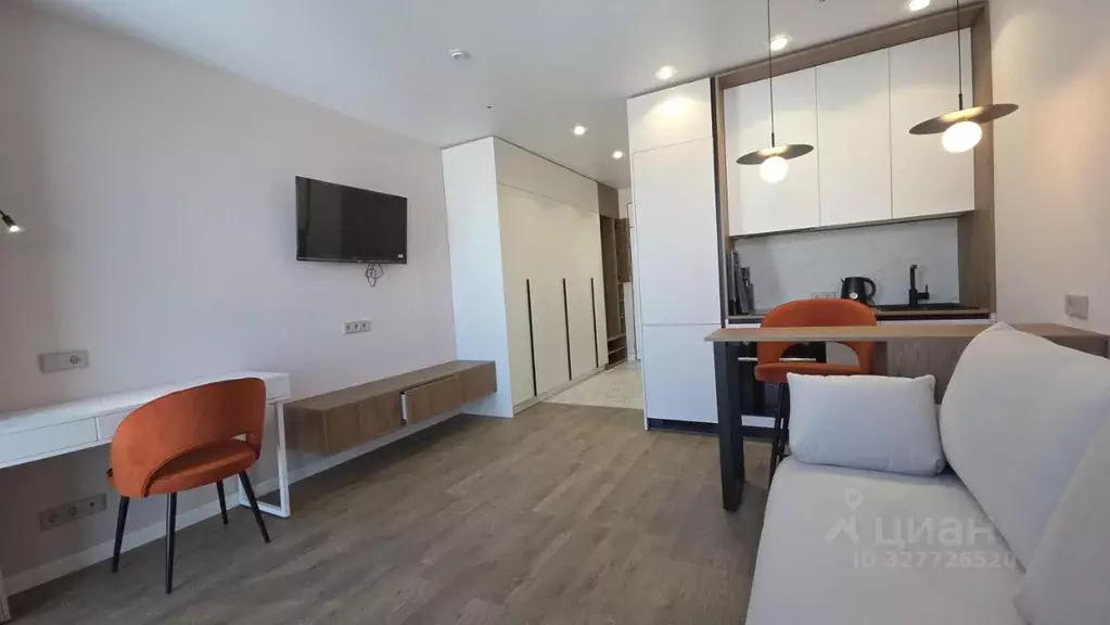 Студия Москва Новодачная ул., 67/68 (27.0 м) - Фото 2