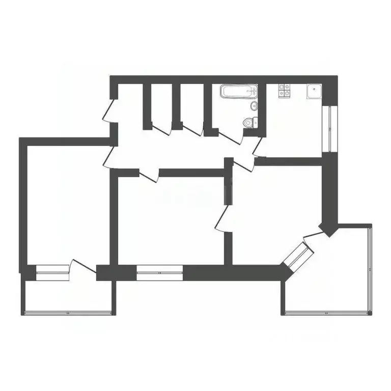 3-к кв. Тульская область, Тула ул. Болдина, 149 (65.0 м) - Фото 0
