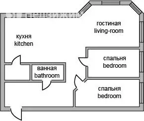 3-комнатная квартира: Москва, проспект Мира, 118А (84 м) - Фото 1