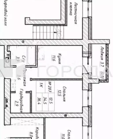 1-к кв. Алтайский край, Барнаул тракт Павловский, 196к2 (37.8 м) - Фото 1