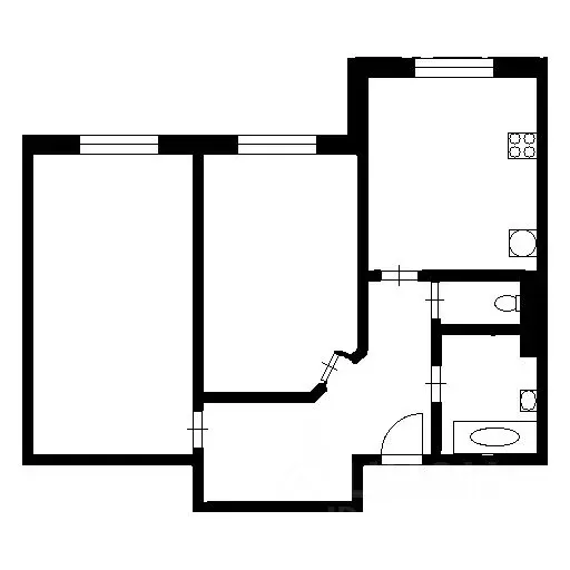 2-к кв. Московская область, Балашиха ул. Строителей, 3 (61.5 м) - Фото 2