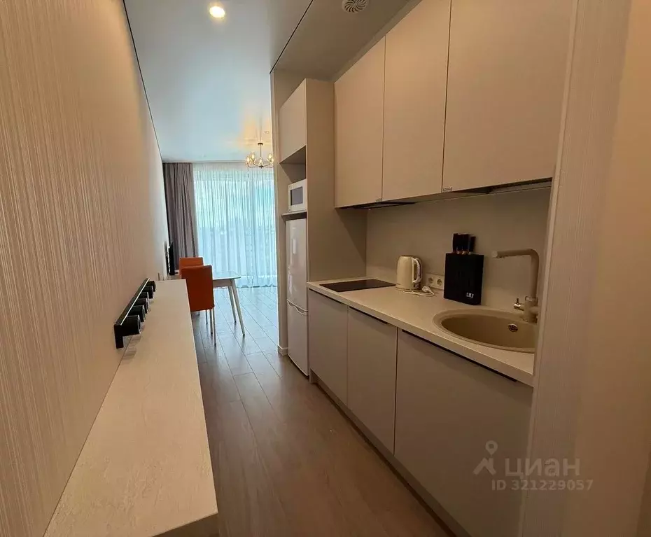 Студия Москва ул. Даниловский Вал, 1А (30.0 м) - Фото 1