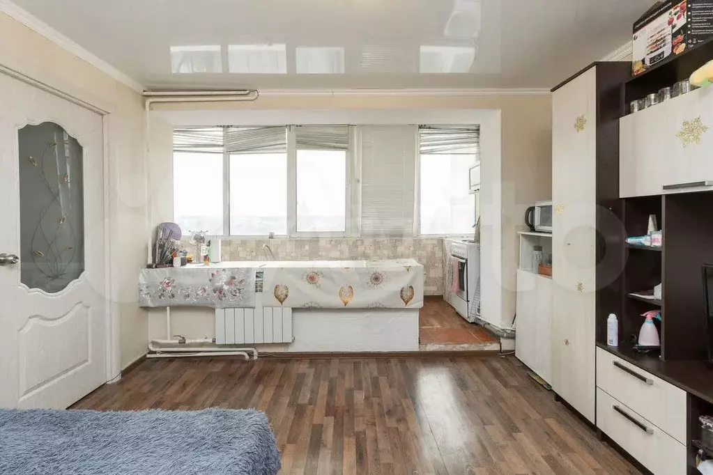 1-к. квартира, 34 м, 6/8 эт. - Фото 1