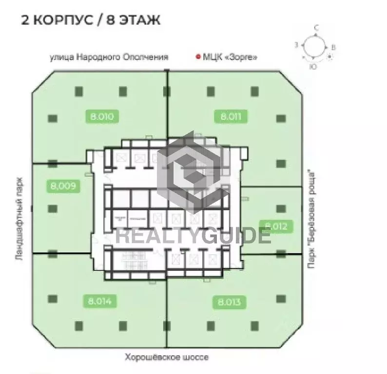 Офис в Москва 3-й Хорошевский проезд, 10 (248 м) - Фото 1