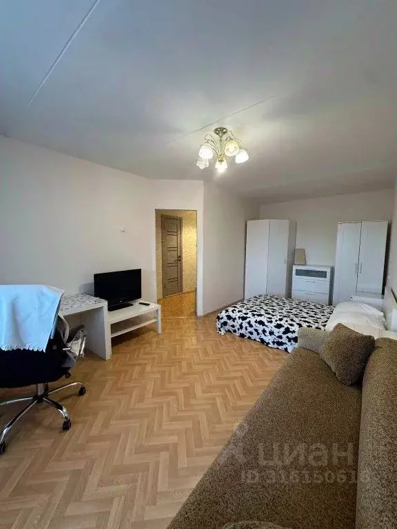3-к кв. Татарстан, Казань ул. Вишневского, 8 (36.0 м) - Фото 1