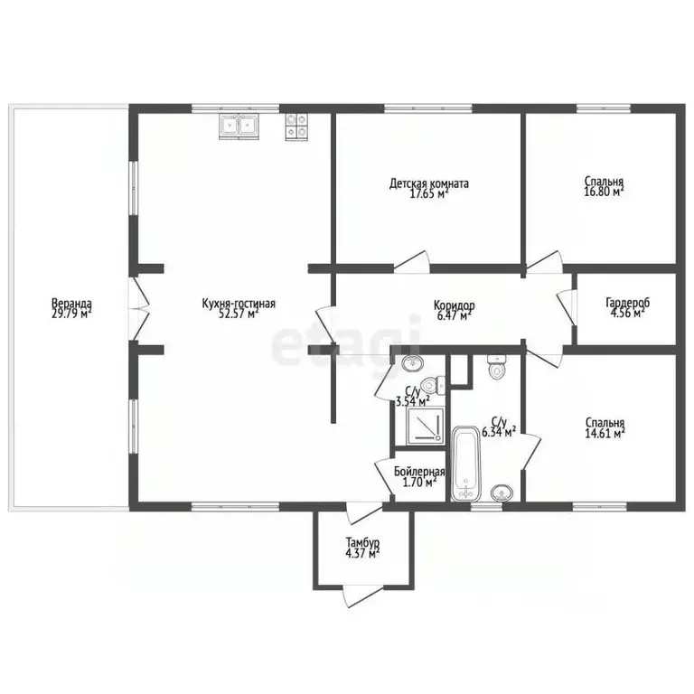 Дом в Московская область, Чехов муниципальный округ, д. Голыгино 1 ... - Фото 2