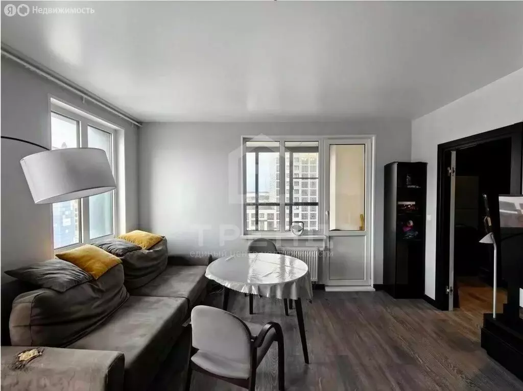 1-комнатная квартира: Санкт-Петербург, улица Вадима Шефнера, 12к1 ... - Фото 1