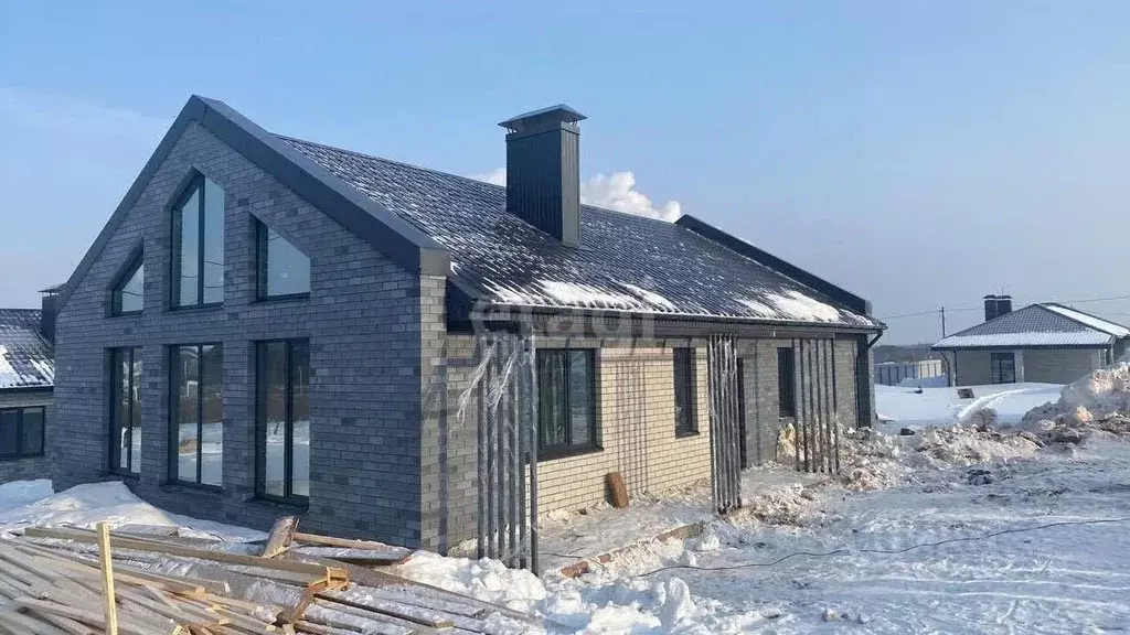 Дом в Пермский край, д. Мокино ул. Брусничная, 50 (140 м) - Фото 1