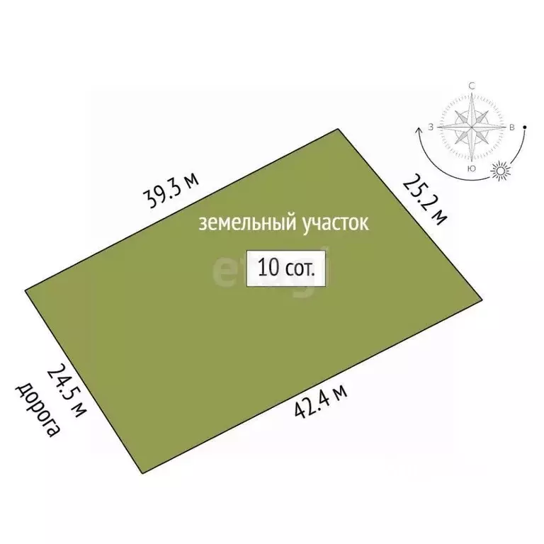 Участок в Краснодарский край, Анапа Крымская ул. (10.0 сот.) - Фото 2