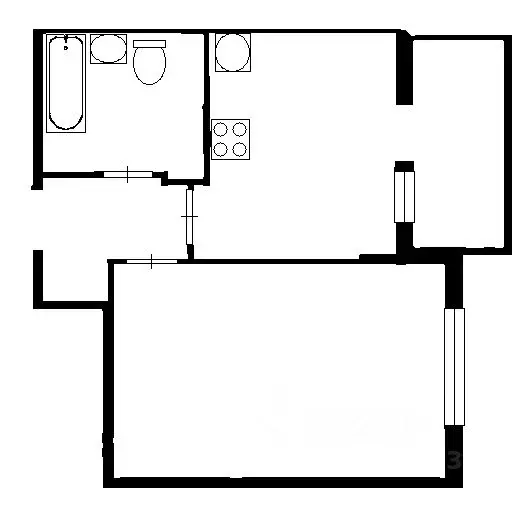 1-к кв. Санкт-Петербург ул. Плесецкая, 14 (29.0 м) - Фото 1