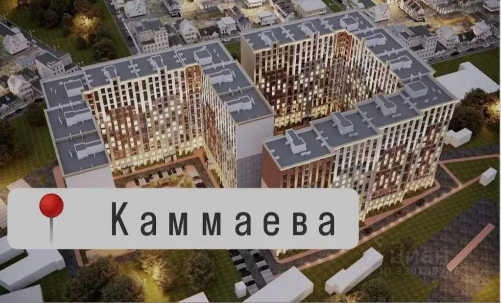 1-к кв. Дагестан, Махачкала ул. Каммаева, 60А (45.12 м) - Фото 0