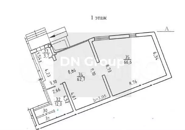 Офис, 150.8 м с арендатором - Фото 0