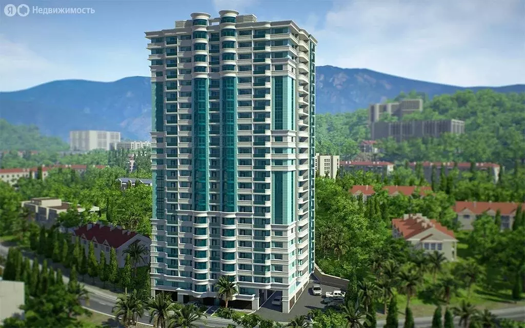 2-комнатная квартира: Сочи, микрорайон Бытха, улица Бытха, 41 (35 м) - Фото 2