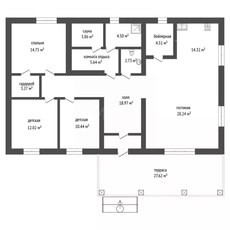 Дом в Крым, Феодосия муниципальный округ, с. Виноградное ул. Горная ... - Фото 2