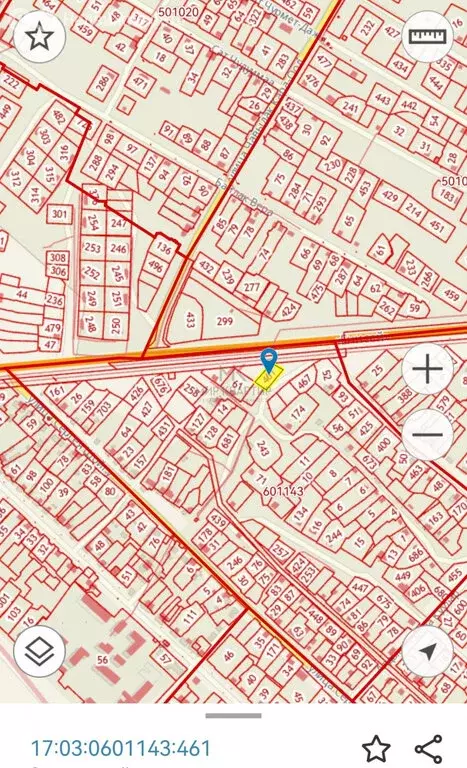 Участок в Чадан, Новая улица, 58 (8.5 м) - Фото 1