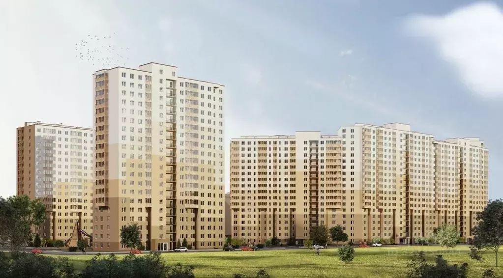 1-к кв. Ленинградская область, Всеволожский район, пос. Бугры Стороны ... - Фото 2