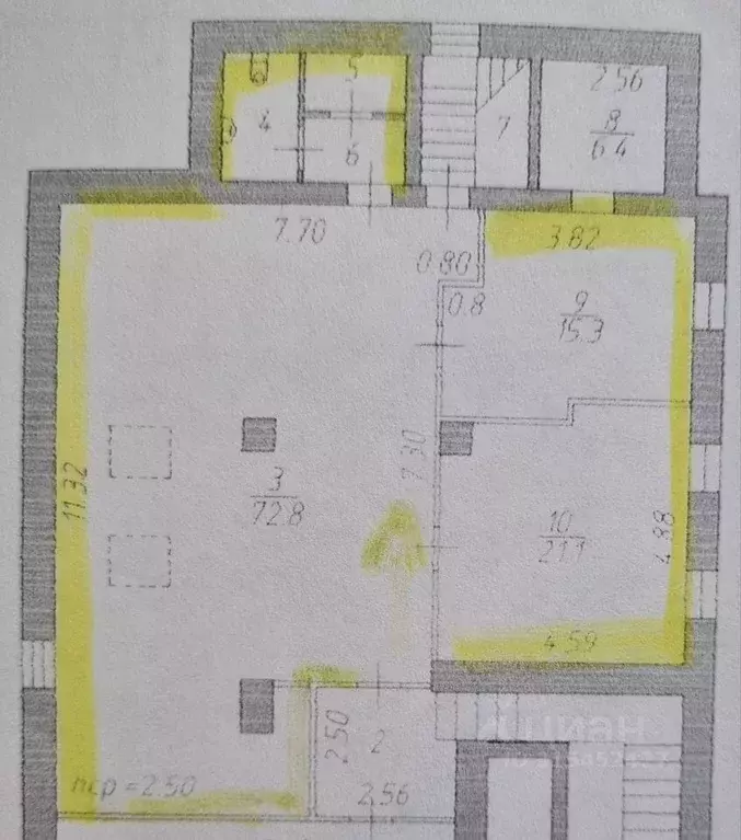 Офис в Вологодская область, Вологда Благовещенская ул., 24 (129 м) - Фото 0