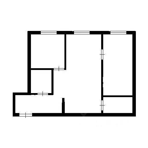 2-к кв. Тульская область, Тула ул. Ползунова, 11 (45.0 м) - Фото 1