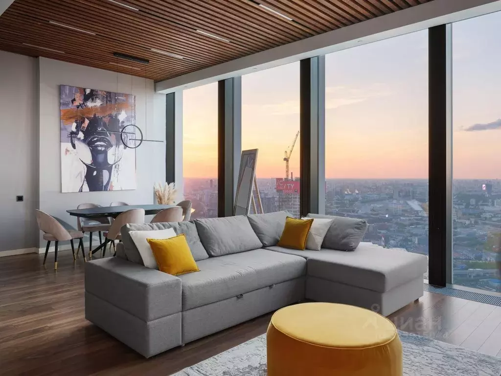 3-к кв. Москва 1-й Красногвардейский проезд, 22с2 (95.0 м) - Фото 2