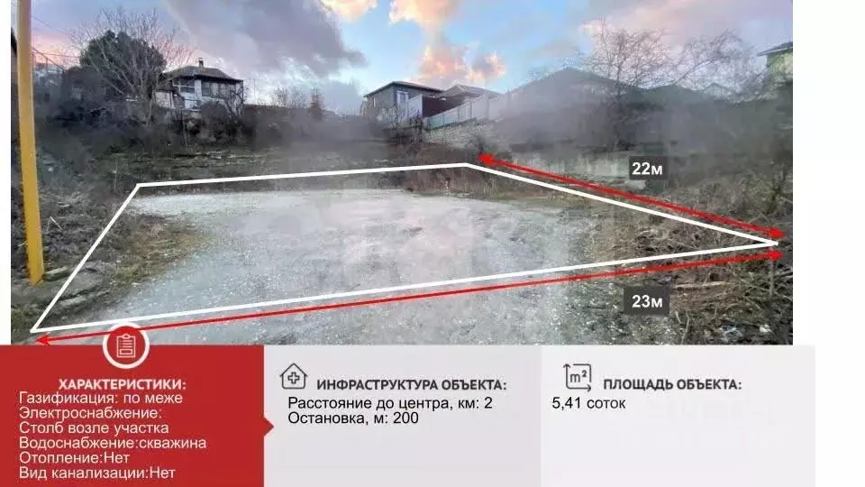 Участок в Краснодарский край, Новороссийск  (5.41 сот.) - Фото 2