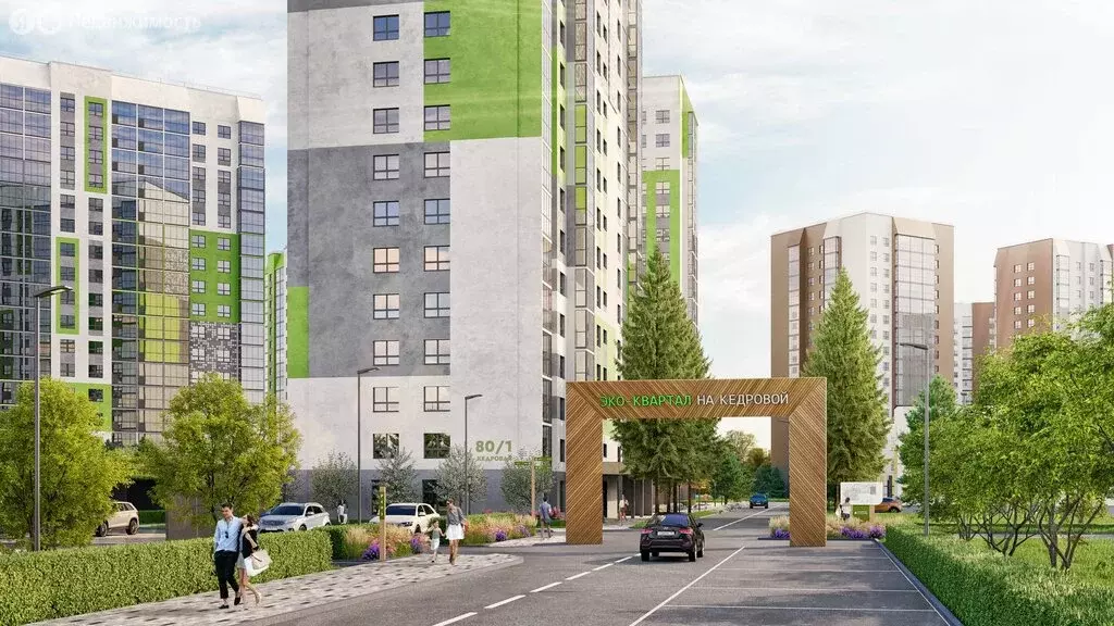 3-комнатная квартира: Новосибирск, Кедровая улица, 80/3 (55.2 м) - Фото 0