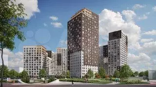 Квартира-студия, 20,6 м, 6/25 эт. - Фото 1