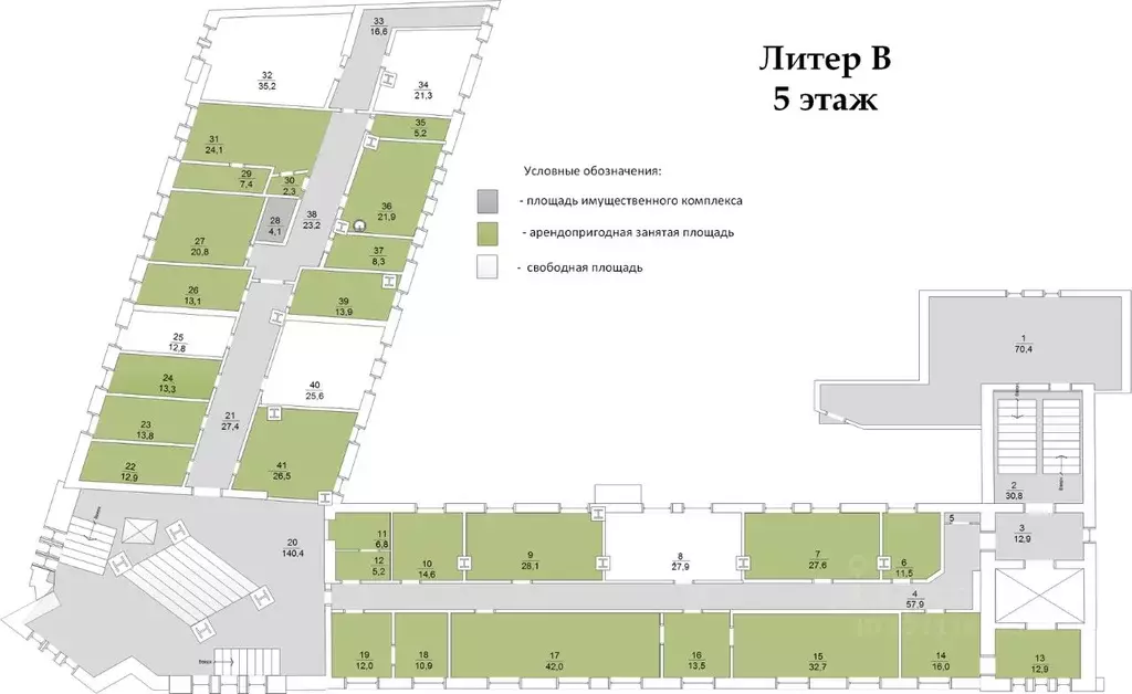 Офис в Нижегородская область, Нижний Новгород Варварская ул., 32А (10 ... - Фото 2