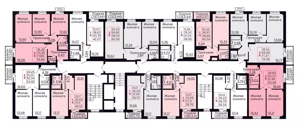 1-комнатная квартира: Аксай, жилой комплекс Вишнёвый Сад (37.21 м) - Фото 2