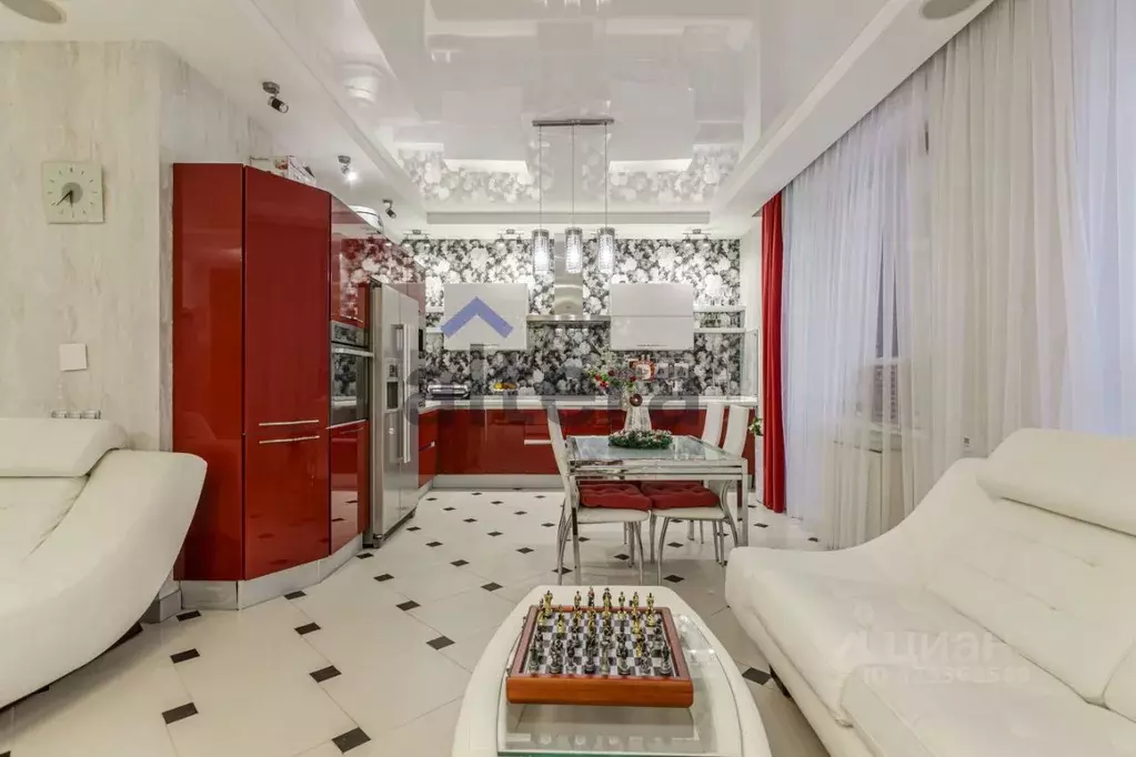 2-к кв. Татарстан, Казань просп. Альберта Камалеева, 26/12 (132.1 м) - Фото 2