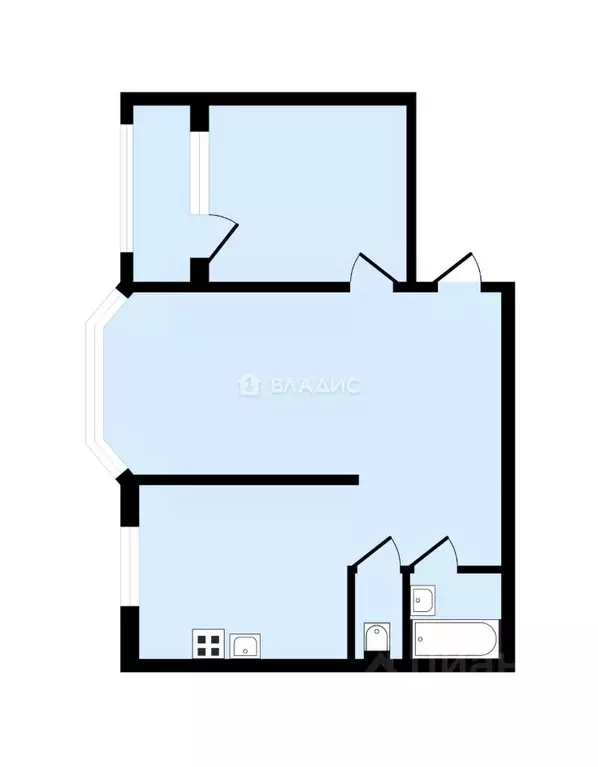 2-к кв. Московская область, Красногорск городской округ, Нахабино пгт ... - Фото 2