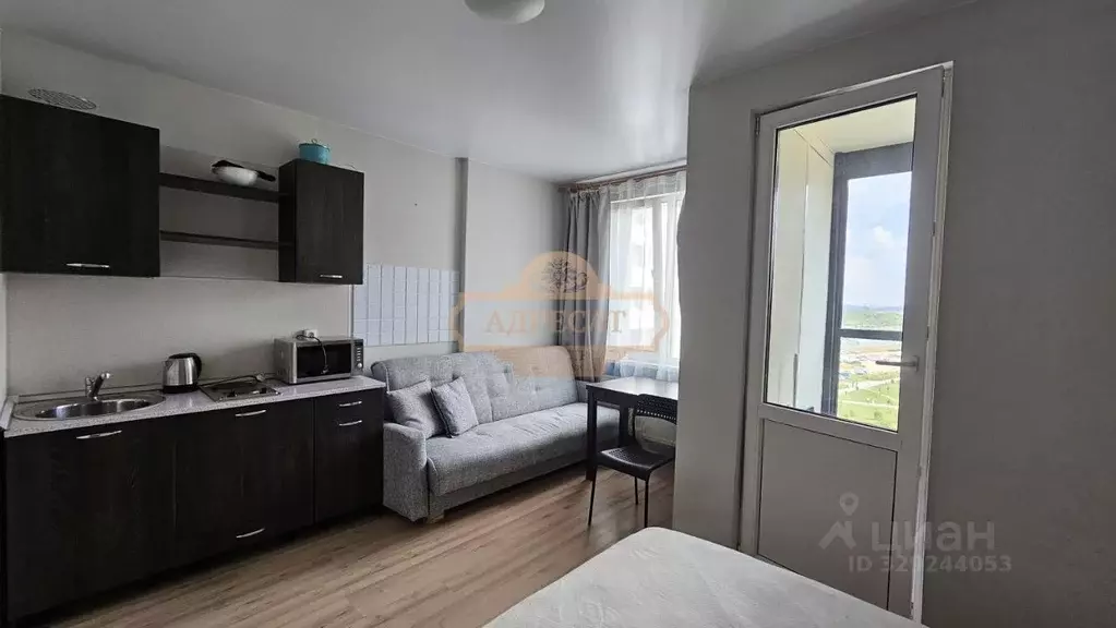 Студия Санкт-Петербург ул. Вадима Шефнера, 10к1 (21.0 м) - Фото 2