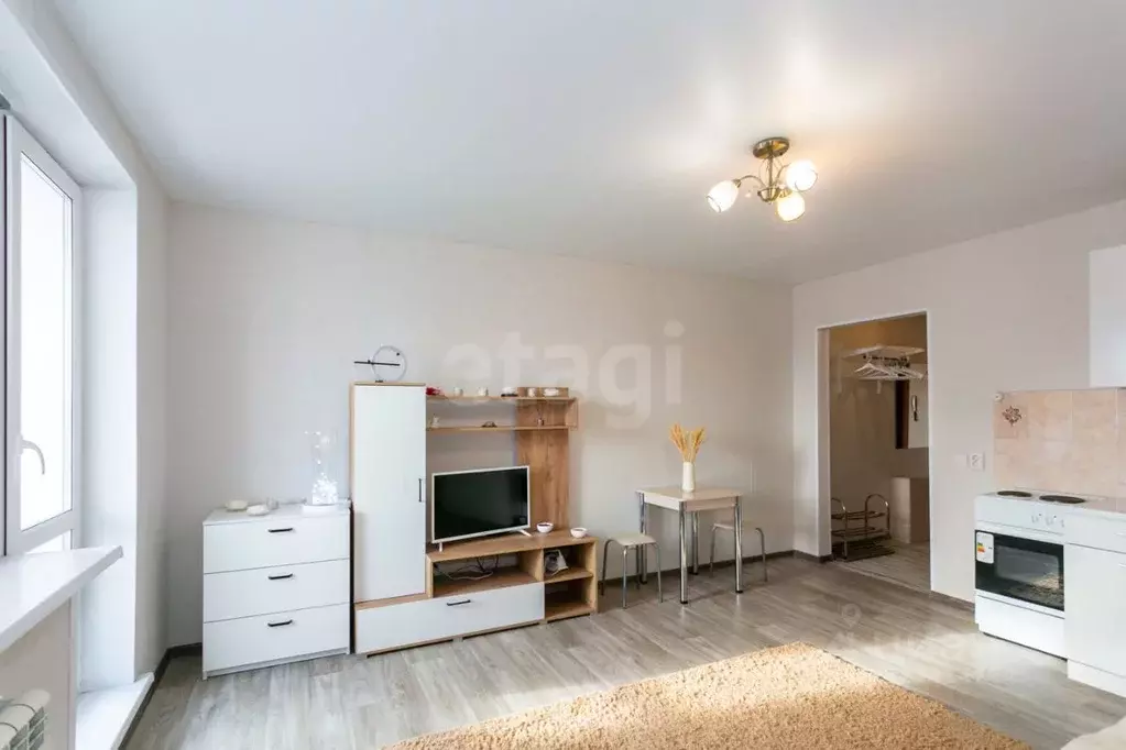 Студия Новосибирская область, Новосибирск Горский мкр, 75 (26.5 м) - Фото 2