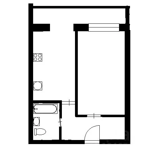 1-к кв. Санкт-Петербург ул. Маршала Казакова, 70к1 (35.2 м) - Фото 1